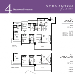 normanton-park-floor-plan-4-bedroom-premium-type-4br-pa